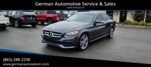 2015 Mercedes-Benz C-Class for sale at German Automotive Service & Sales in Knoxville TN
