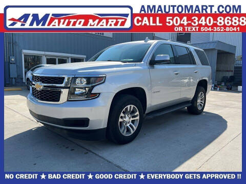 2017 Chevrolet Tahoe for sale at AM Auto Mart Marrero LLC in Marrero LA