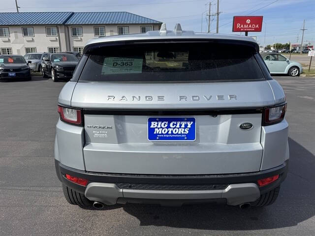 2018 Land Rover Range Rover Evoque SE Premium