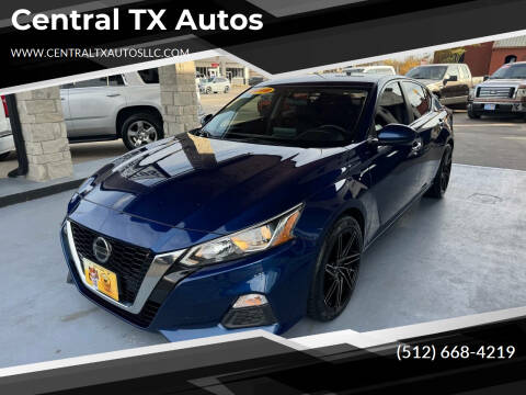 2019 Nissan Altima for sale at Central TX Autos in Lockhart TX