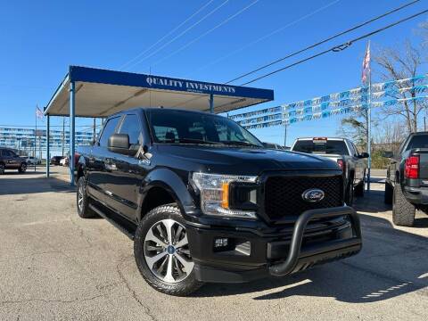 2019 Ford F-150 for sale at Quality Investments in Tyler TX