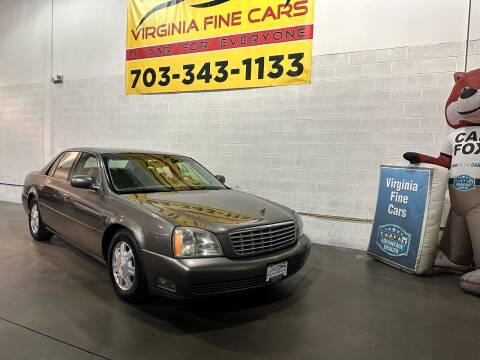 2003 Cadillac DeVille for sale at Virginia Fine Cars in Chantilly VA