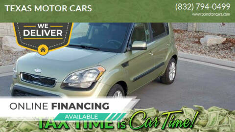 2012 Kia Soul for sale at TEXAS MOTOR CARS in Houston TX