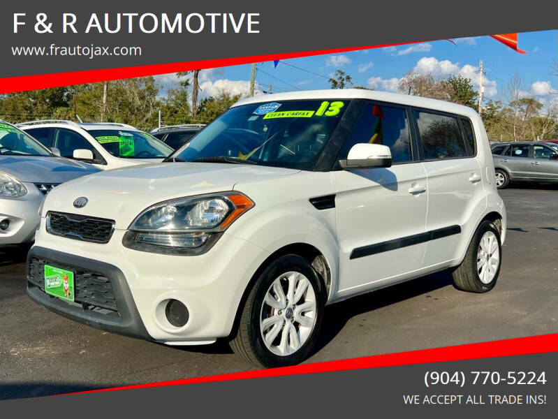 2013 Kia Soul for sale at F & R AUTOMOTIVE in Jacksonville FL