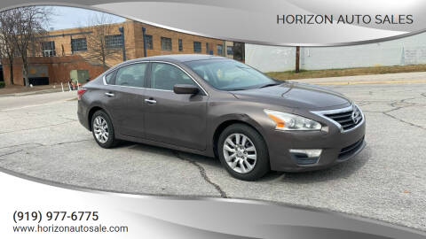 2014 Nissan Altima for sale at Horizon Auto Sales in Raleigh NC