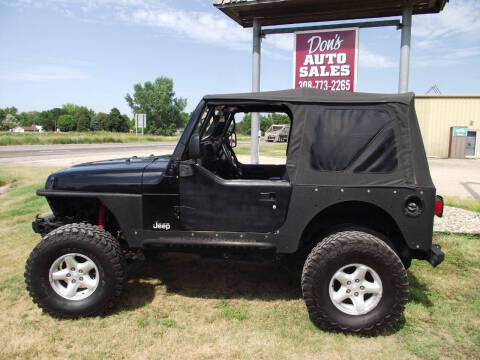 2004 Jeep Wrangler for sale at Don's Auto Sales in Silver Creek NE