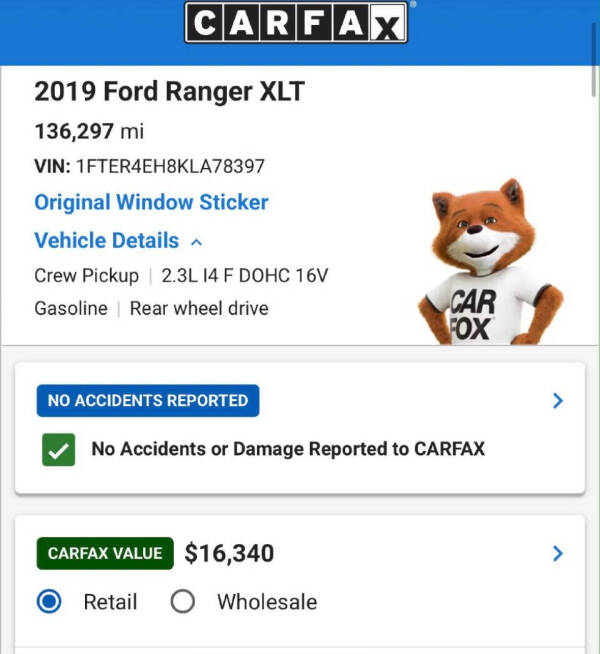 2019 Ford Ranger XLT