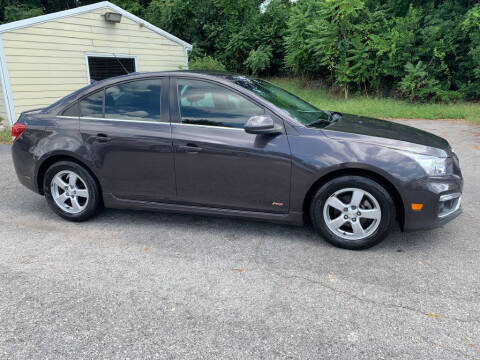 2016 Chevrolet Cruze Limited for sale at JM AUTO SALES LLC in West Columbia SC