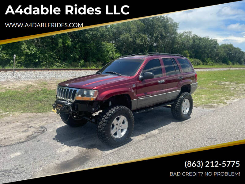 1999 Jeep Grand Cherokee for sale at A4dable Rides LLC in Haines City FL