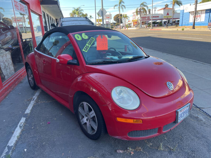 2006 Volkswagen New Beetle Convertible for sale at North County Auto in Oceanside CA