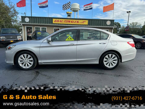 2014 Honda Accord for sale at G & S Auto Sales in Ardmore TN