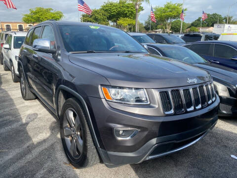 2014 Jeep Grand Cherokee for sale at America Auto Wholesale Inc in Miami FL