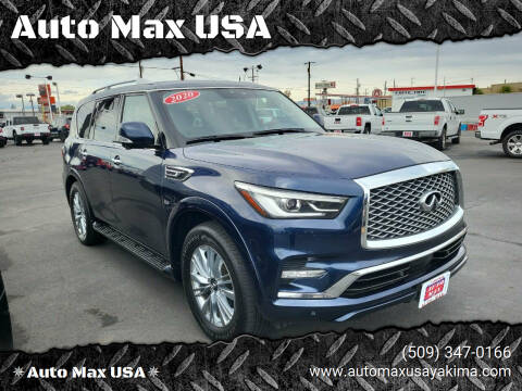 2020 Infiniti QX80 for sale at Auto Max USA in Yakima WA