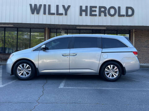 2015 Honda Odyssey for sale at Willy Herold Automotive in Columbus GA