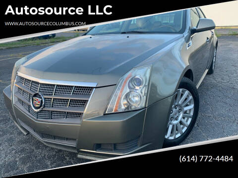 2010 Cadillac CTS for sale at Autosource LLC in Columbus OH