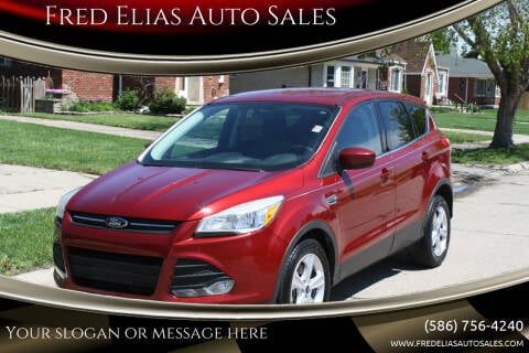 2014 Ford Escape for sale at Fred Elias Auto Sales in Center Line MI