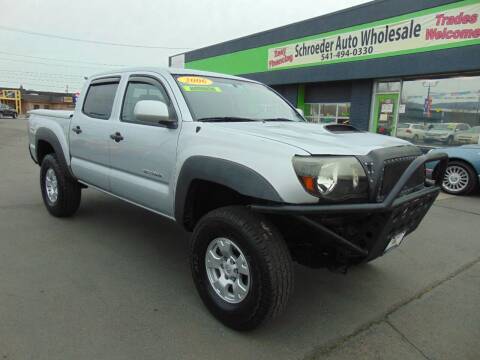 2006 Toyota Tacoma for sale at Schroeder Auto Wholesale in Medford OR