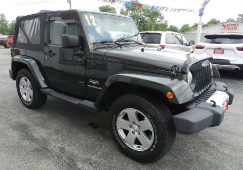 2012 Jeep Wrangler Sahara