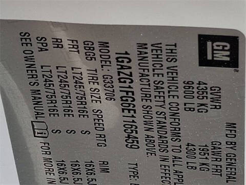 2014 Chevrolet Express LT 3500