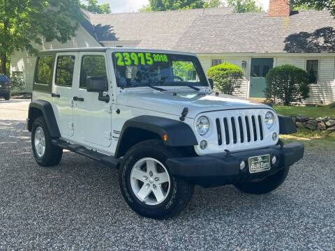 2018 Jeep Wrangler JK Unlimited for sale at The Auto Barn in Berwick ME