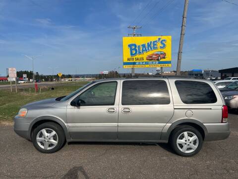 2005 Pontiac Montana SV6 for sale at Blake's Auto Sales in Rice Lake WI