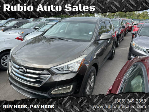 2014 Hyundai Santa Fe Sport for sale at Rubio Auto Sales in Homestead FL