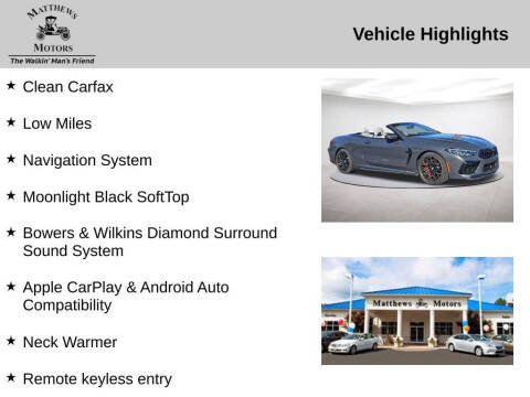 2022 BMW M8 Competition