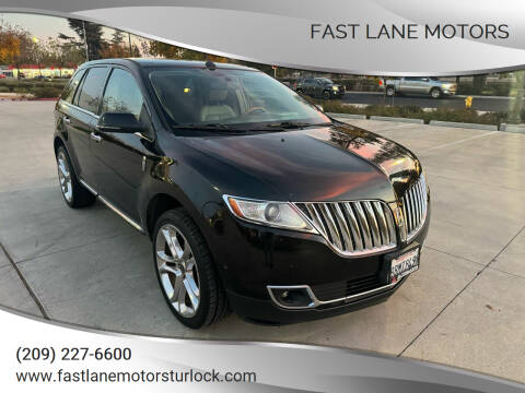 2014 Lincoln MKX for sale at Fast Lane Motors in Turlock CA