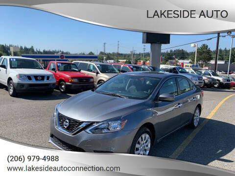 2016 Nissan Sentra for sale at Lakeside Auto in Lynnwood WA