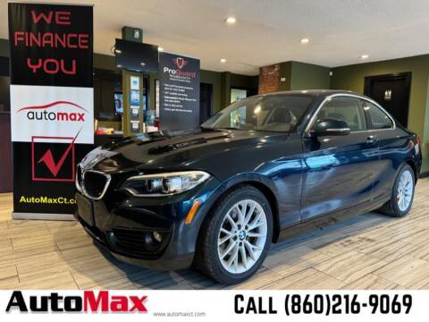 2015 BMW 2 Series for sale at AutoMax in West Hartford CT