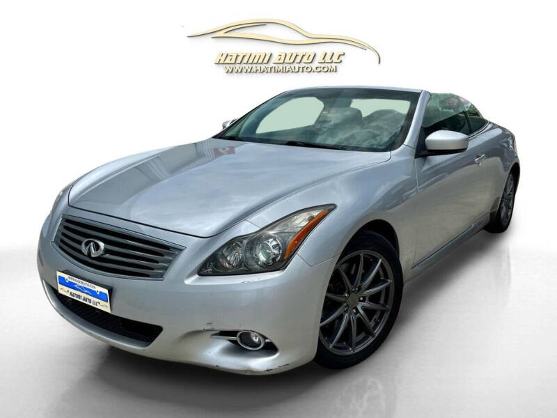 2013 Infiniti G37 Convertible for sale at Hatimi Auto LLC in Buda TX