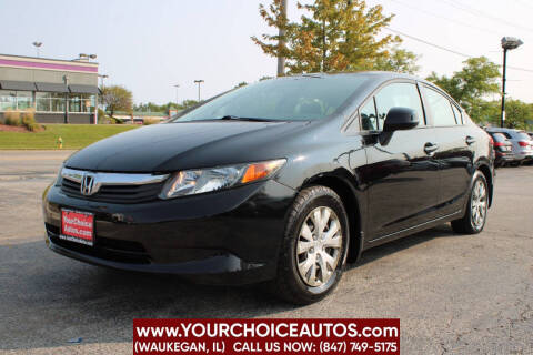 2012 Honda Civic for sale at Your Choice Autos - Waukegan in Waukegan IL