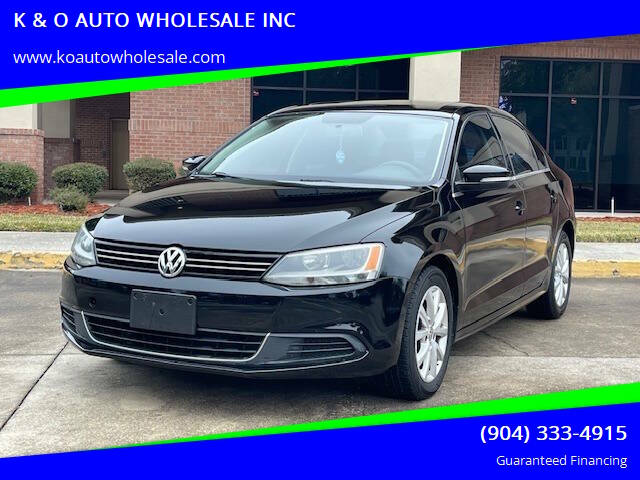 2013 Volkswagen Jetta for sale at K & O AUTO WHOLESALE INC in Jacksonville FL