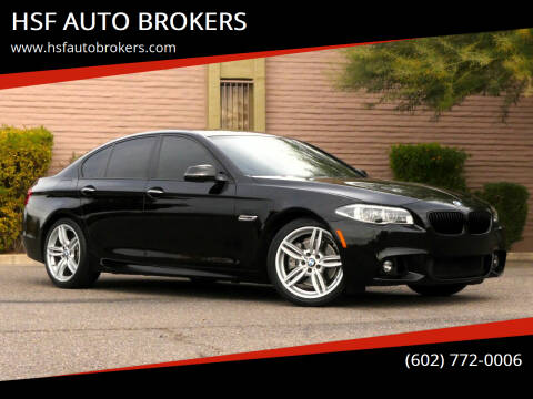 2016 BMW 5 Series for sale at HSF AUTO BROKERS in Phoenix AZ