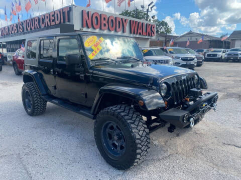 2007 Jeep Wrangler Unlimited for sale at Giant Auto Mart in Houston TX