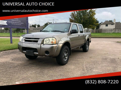 2004 Nissan Frontier for sale at UNIVERSAL AUTO CHOICE in Houston TX