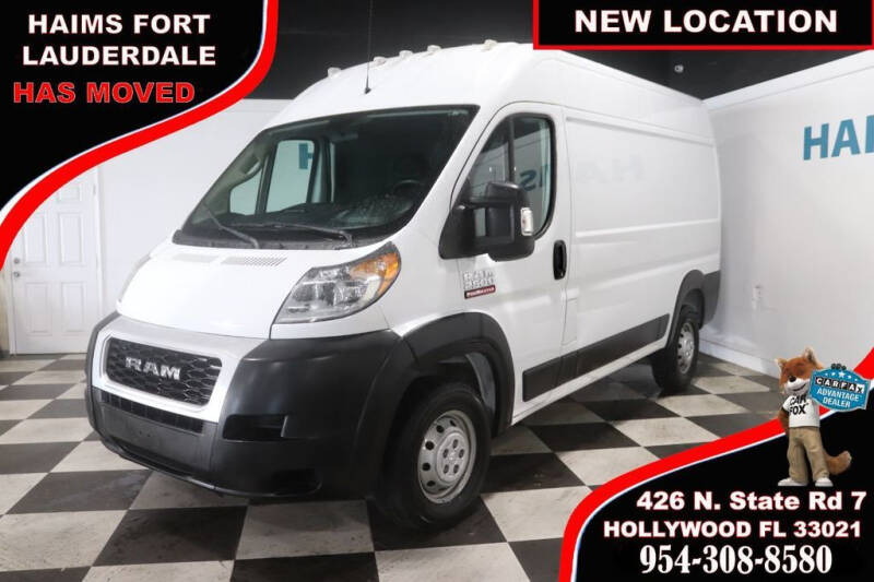 2019 RAM ProMaster for sale at Haims Motors Miami in Miami Gardens FL