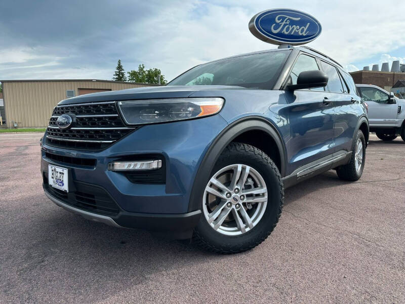 Used 2020 Ford Explorer XLT with VIN 1FMSK8DH1LGB53656 for sale in Windom, Minnesota