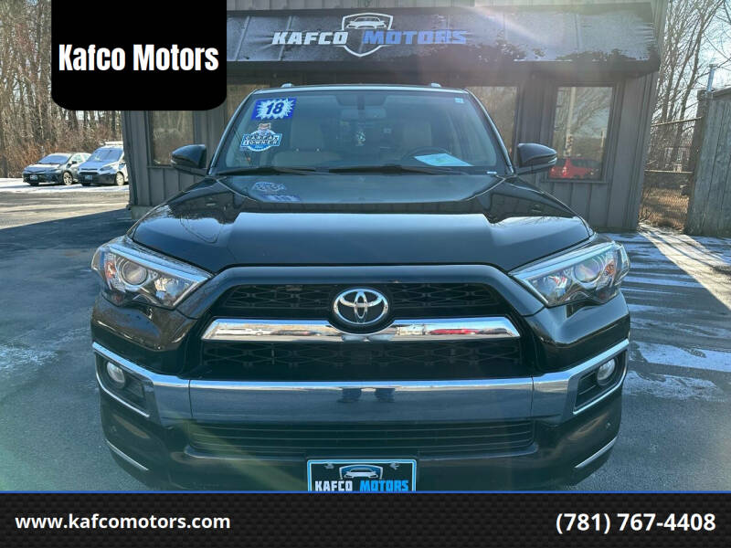 2018 Toyota 4Runner for sale at Kafco Motors in Holbrook MA