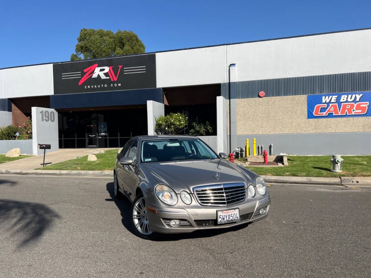 2007 Mercedes-Benz E-Class for sale at ZRV AUTO INC in Brea, CA