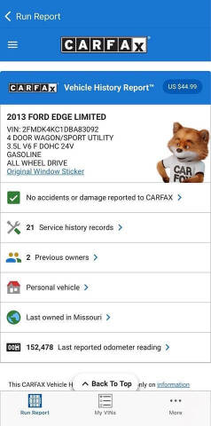 2013 Ford Edge Limited