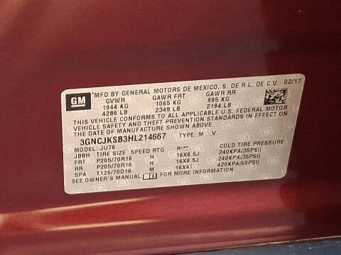 2017 Chevrolet Trax LS