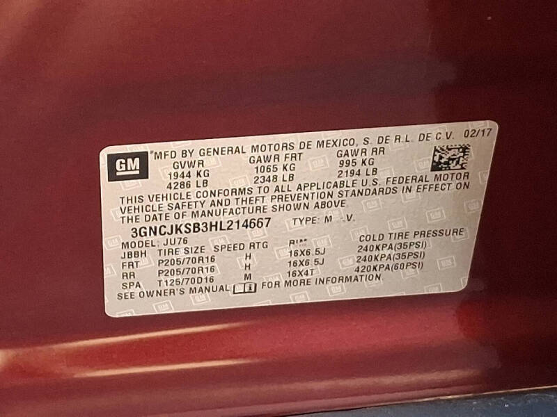 2017 Chevrolet Trax LS