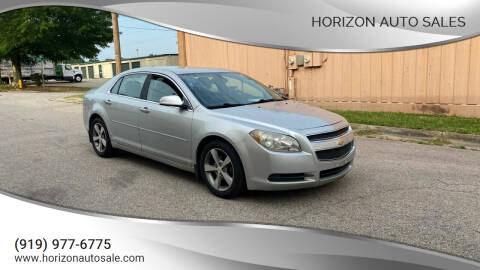 2012 Chevrolet Malibu for sale at Horizon Auto Sales in Raleigh NC