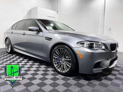 2016 BMW M5 for sale at Sunset Auto Wholesale in Tacoma WA