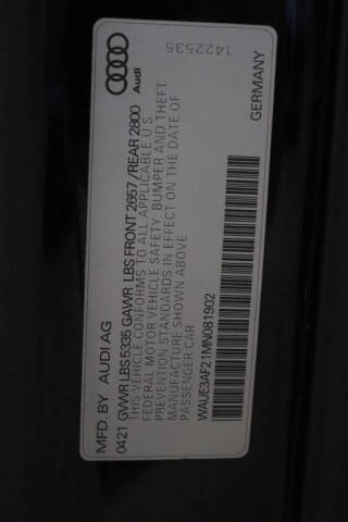 2021 Audi A6 quattro Sport Prem Plus 45 TFSI