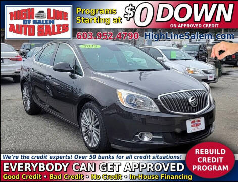 2013 Buick Verano for sale at High Line Auto Sales of Salem in Salem NH