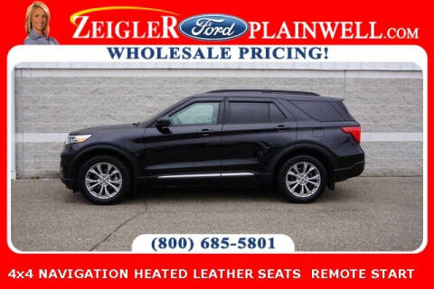 2021 Ford Explorer for sale at Zeigler Ford of Plainwell- Jeff Bishop - Zeigler Ford of Lowell in Lowell MI