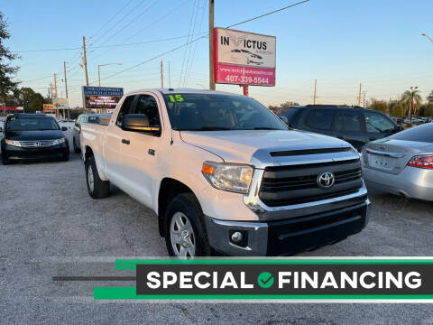 2015 Toyota Tundra for sale at Invictus Automotive in Longwood FL