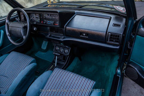 1991 Volkswagen Cabriolet